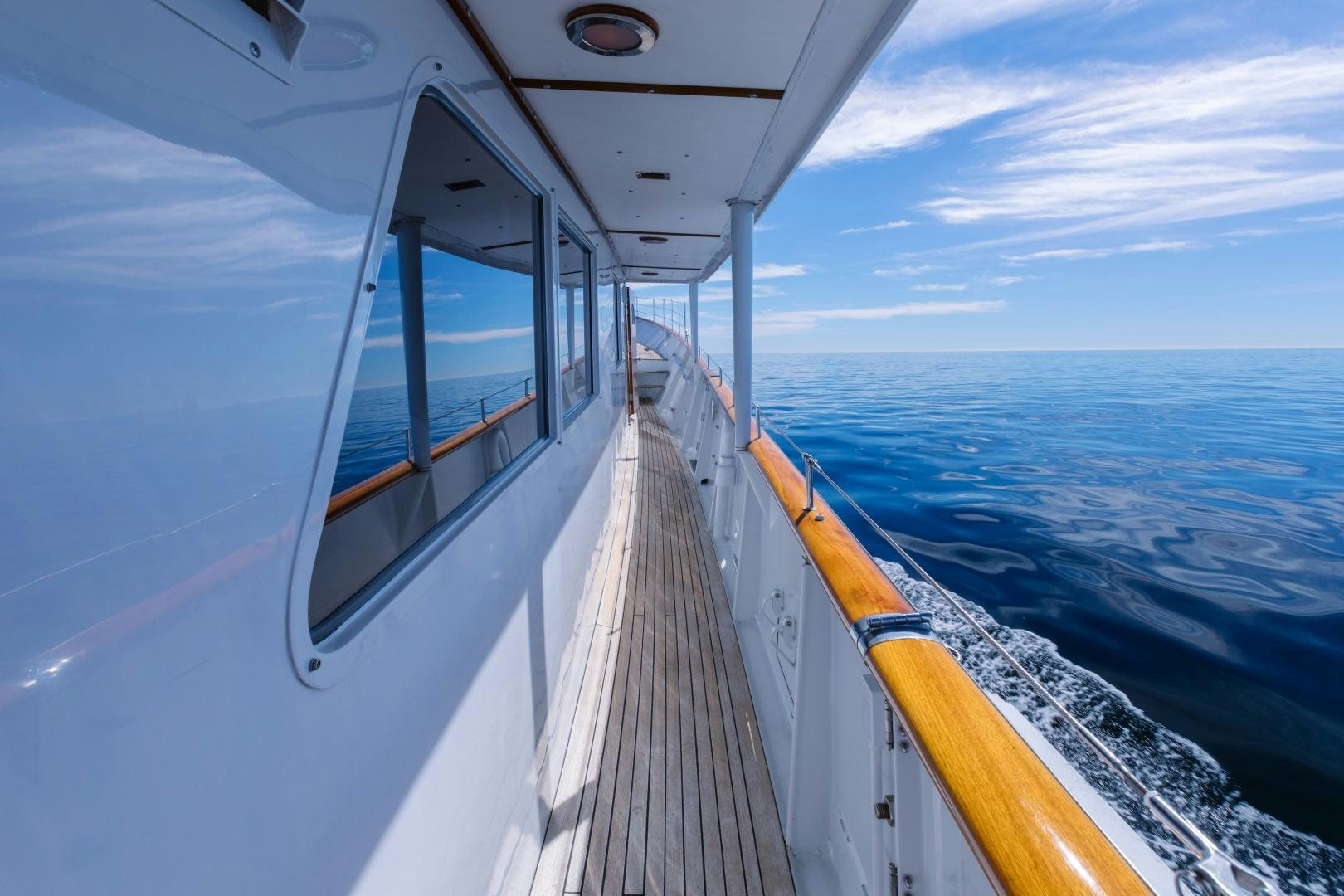 a boat on the water aboard NORDIC STAR Yacht for Sale