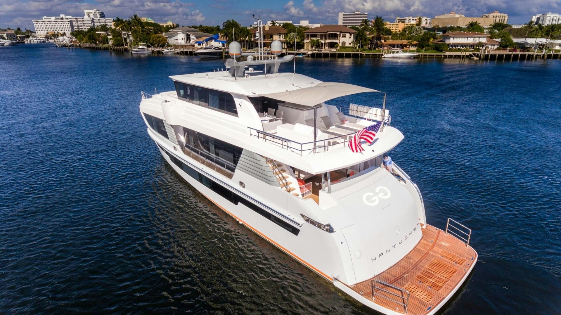 a boat in the water aboard No Name Yacht for Sale