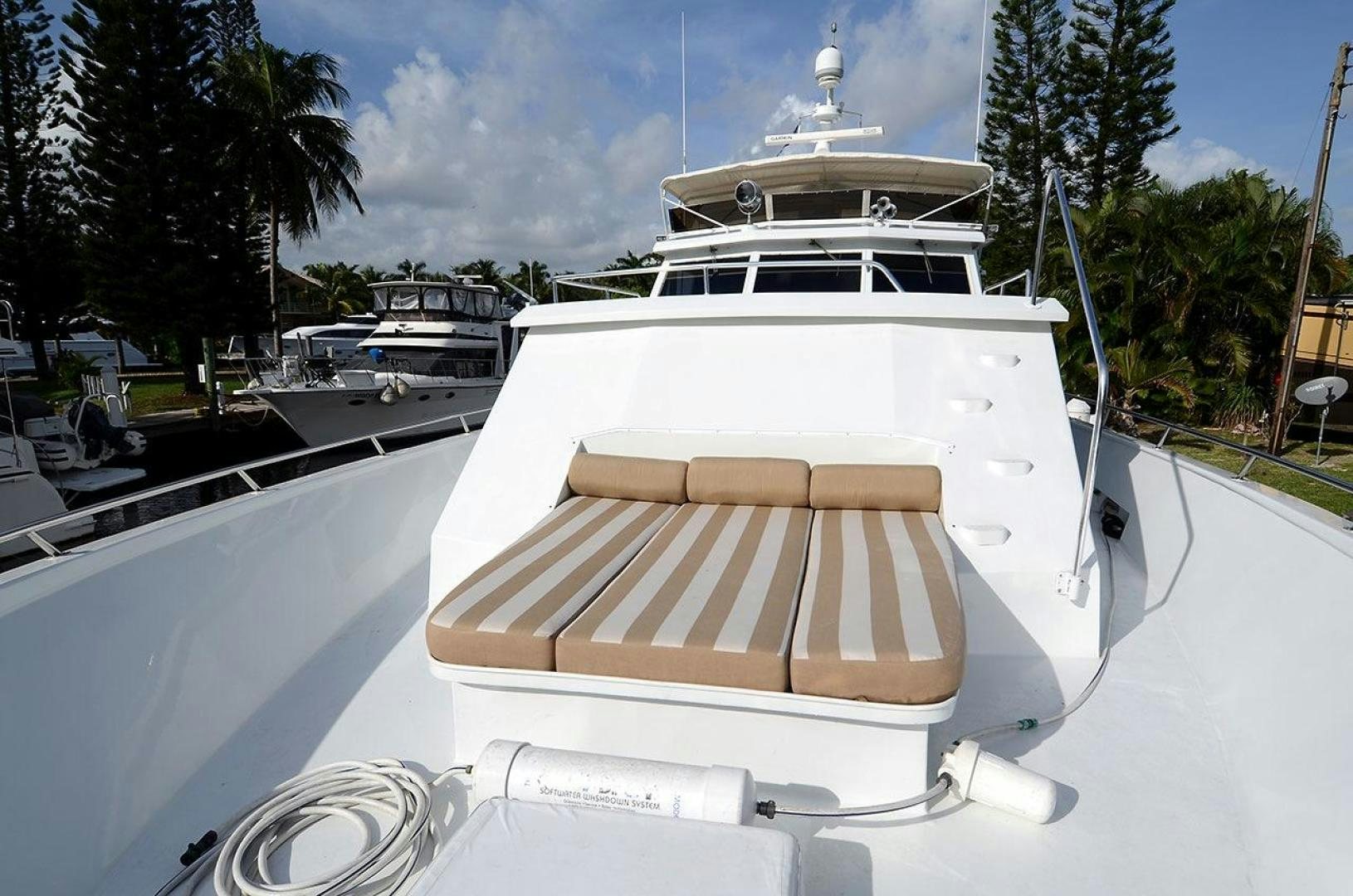 a boat on a water body aboard GOLDEN GIRL Yacht for Sale