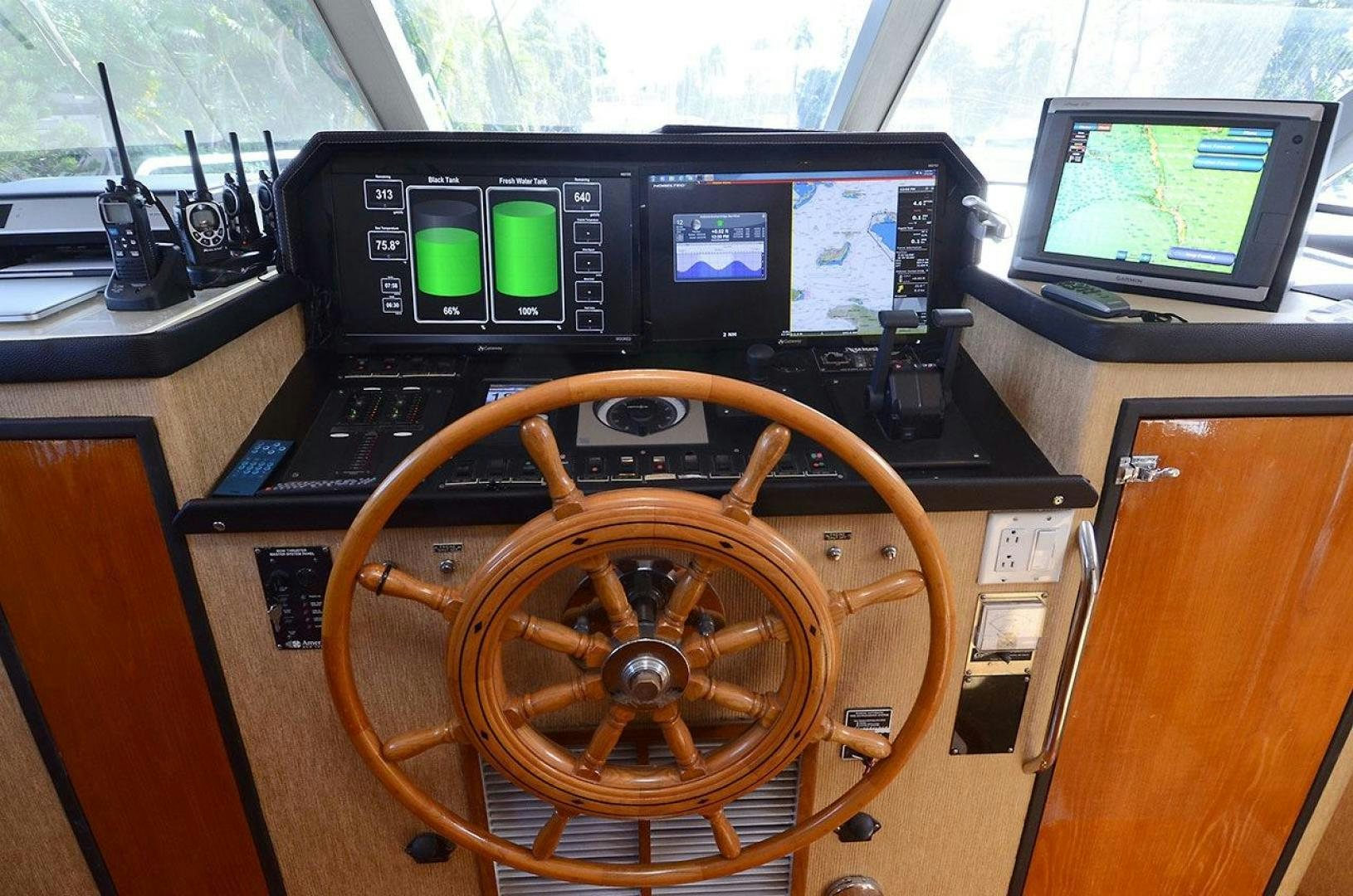 a machine on the counter aboard GOLDEN GIRL Yacht for Sale