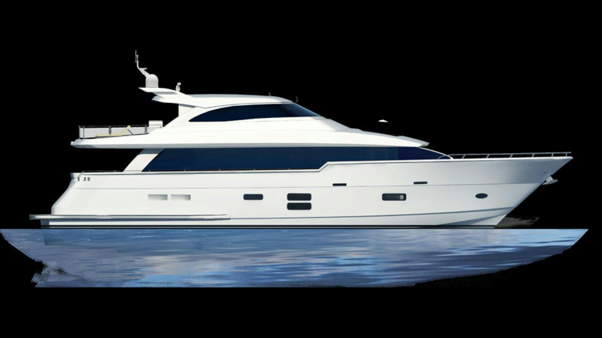 a white yacht in the water aboard NO NAME Yacht for Sale