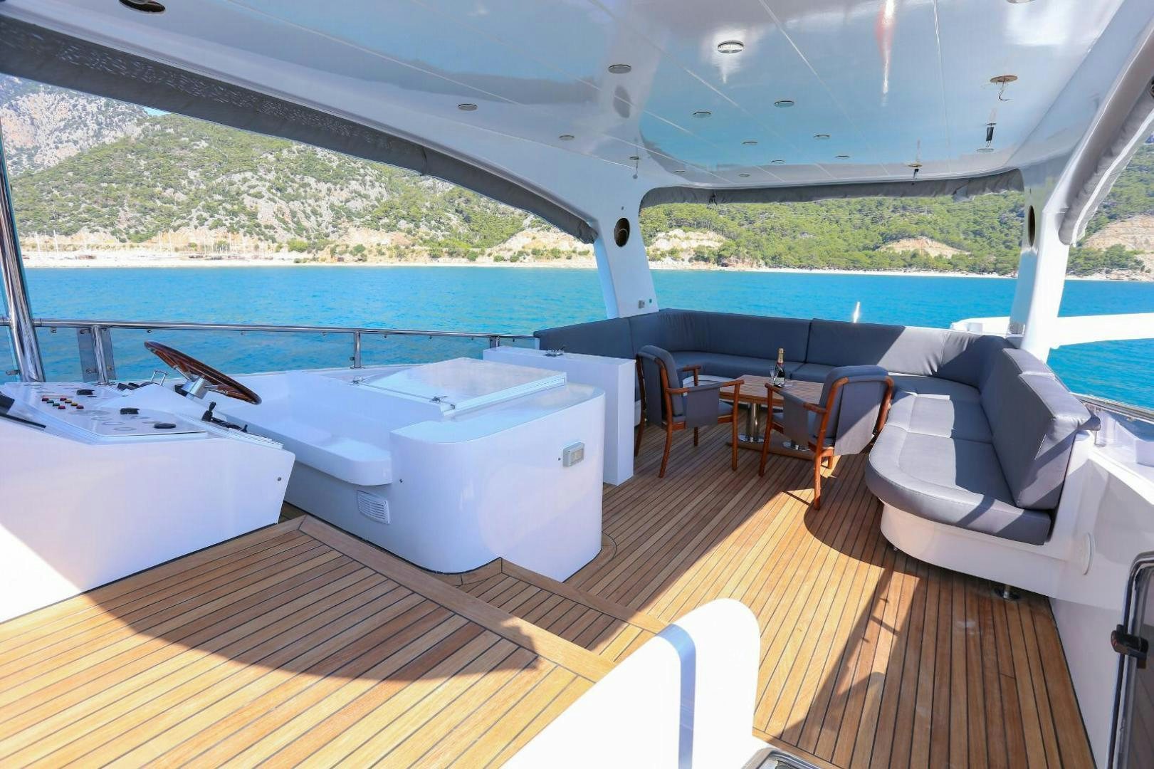 a boat on the water aboard NO NAME Yacht for Sale