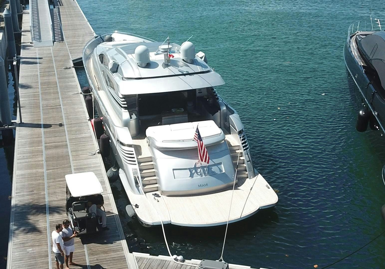 a boat on the water aboard YCM 90 Yacht for Sale