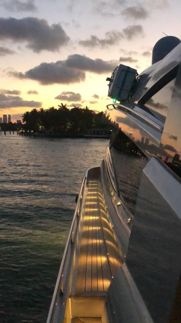 a boat on the water aboard YCM 90 Yacht for Sale
