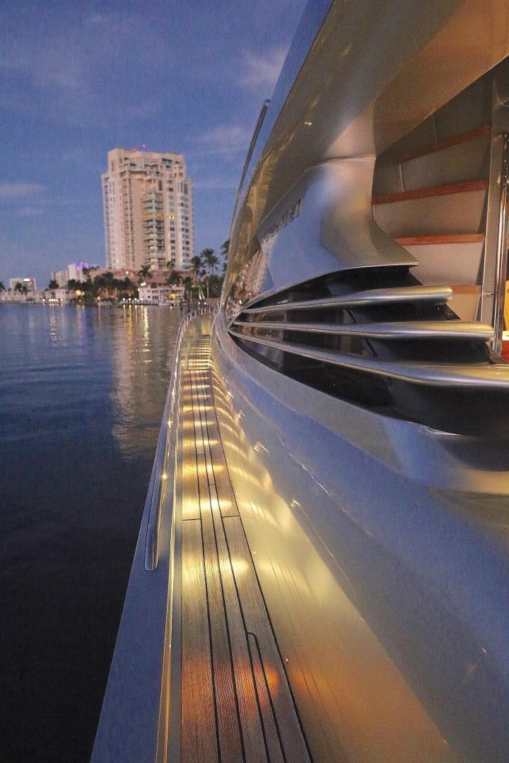 a boat on the water aboard YCM 90 Yacht for Sale