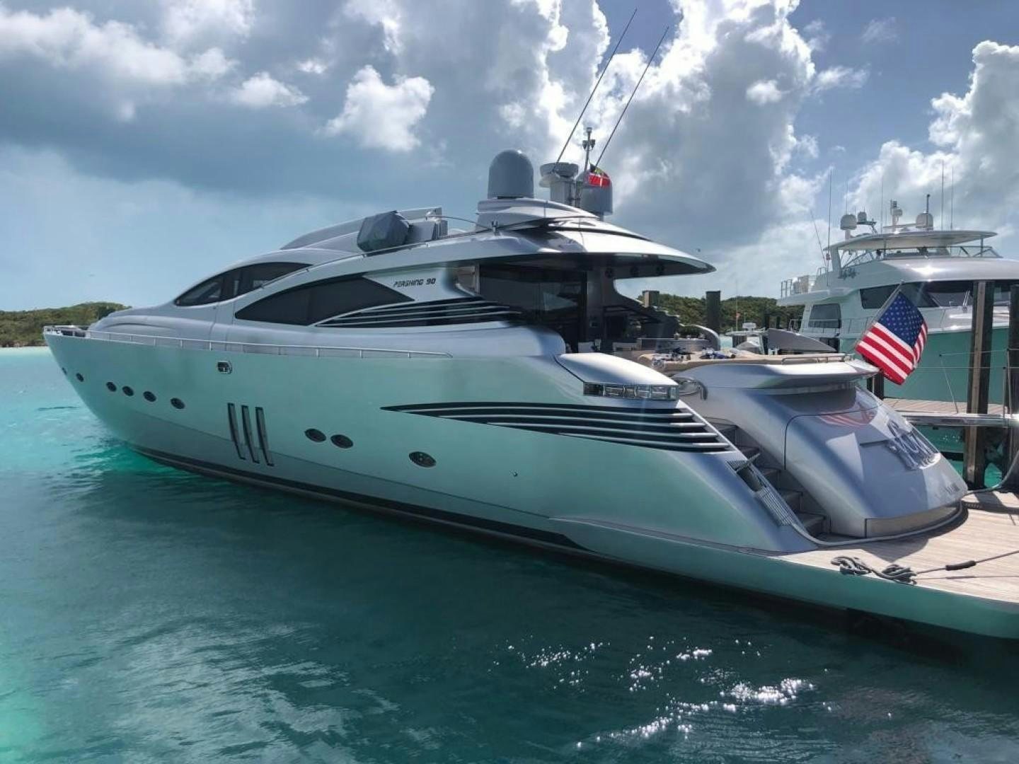 a boat on the water aboard YCM 90 Yacht for Sale
