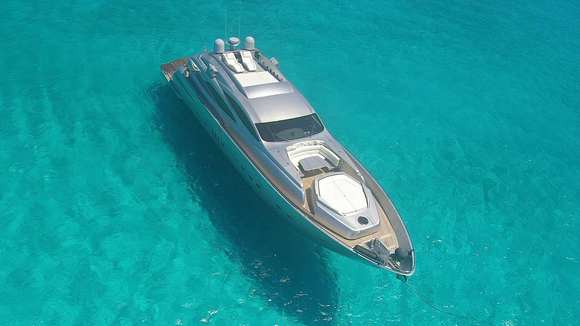 a boat in the water aboard YCM 90 Yacht for Sale