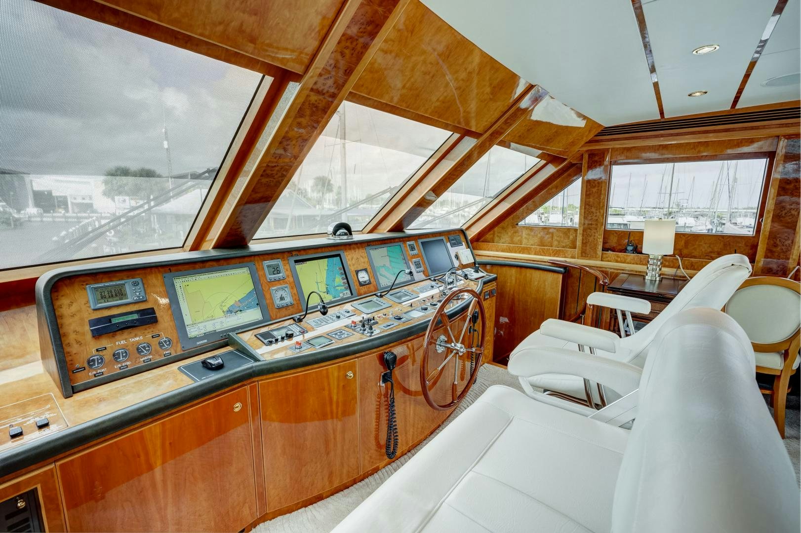 inside of a boat aboard TEE TIME Yacht for Sale