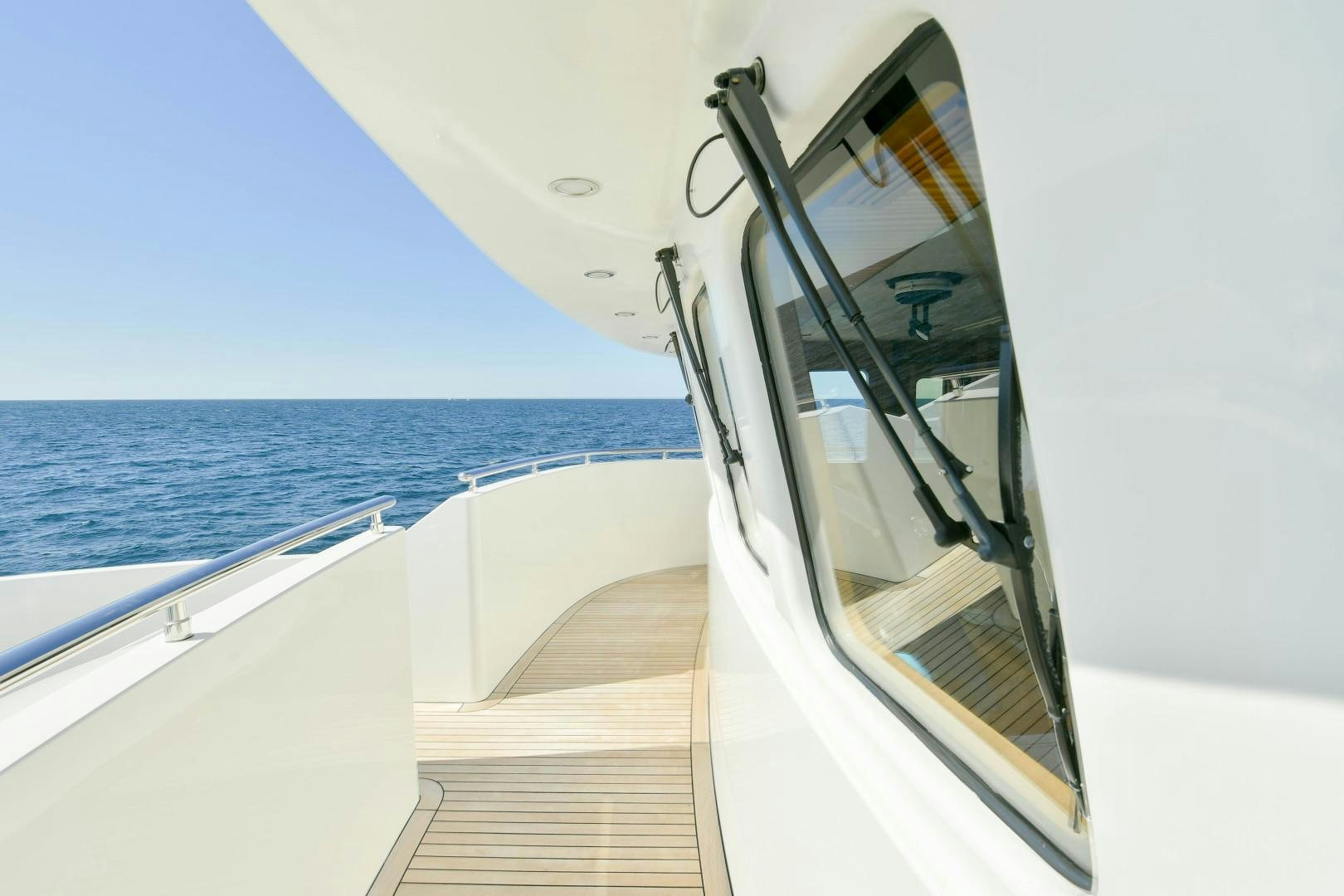 a boat on the water aboard LITTLE BLUE Yacht for Sale