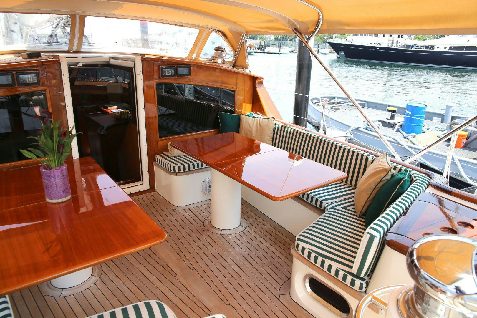 a boat on the water aboard WHIRLWIND Yacht for Sale