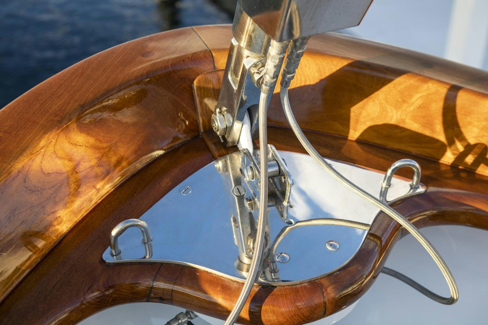 a close-up of a violin aboard SEA DIAMOND Yacht for Sale