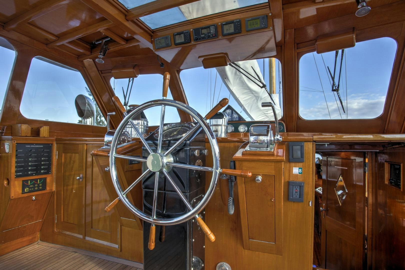 inside of a vehicle aboard SEA DIAMOND Yacht for Sale