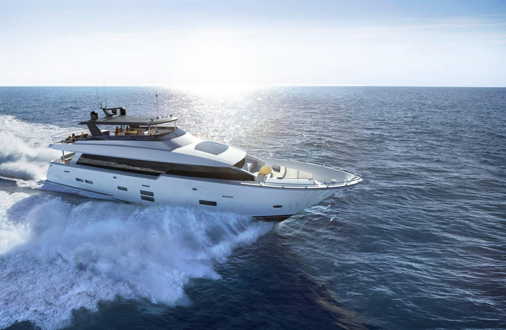 a boat on the water aboard 2021 NEW BUILD Yacht for Sale