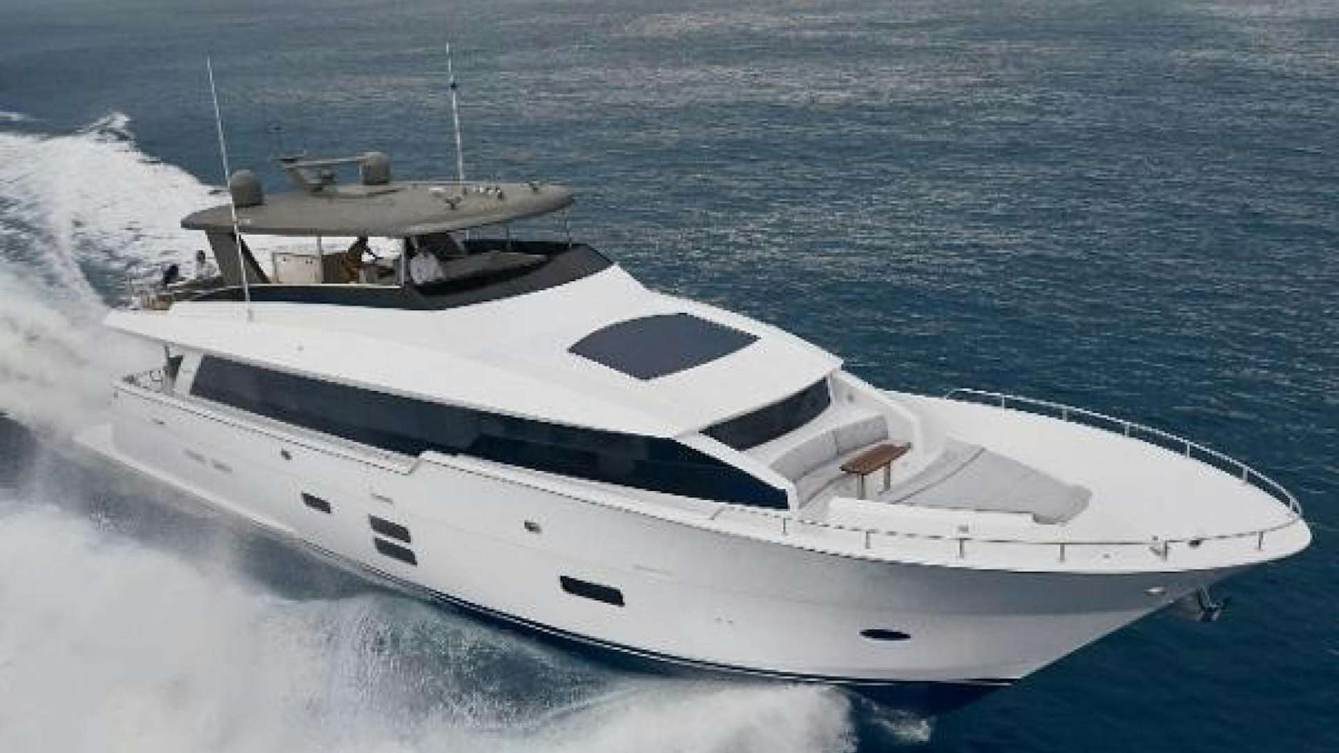 a white yacht on the water aboard 2021 NEW BUILD Yacht for Sale