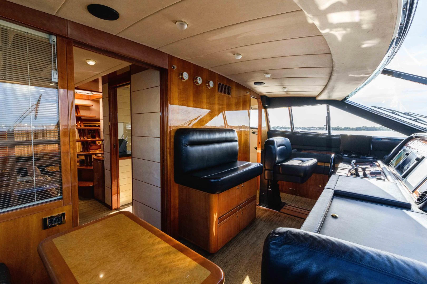 inside of a boat aboard KAVITA Yacht for Sale