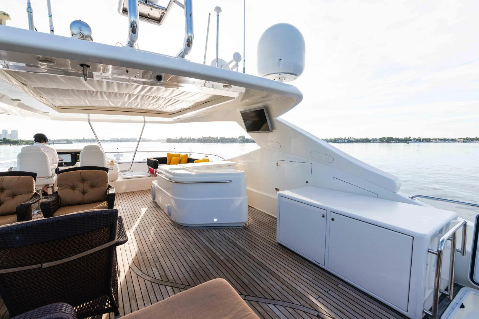 a boat on the water aboard KAVITA Yacht for Sale