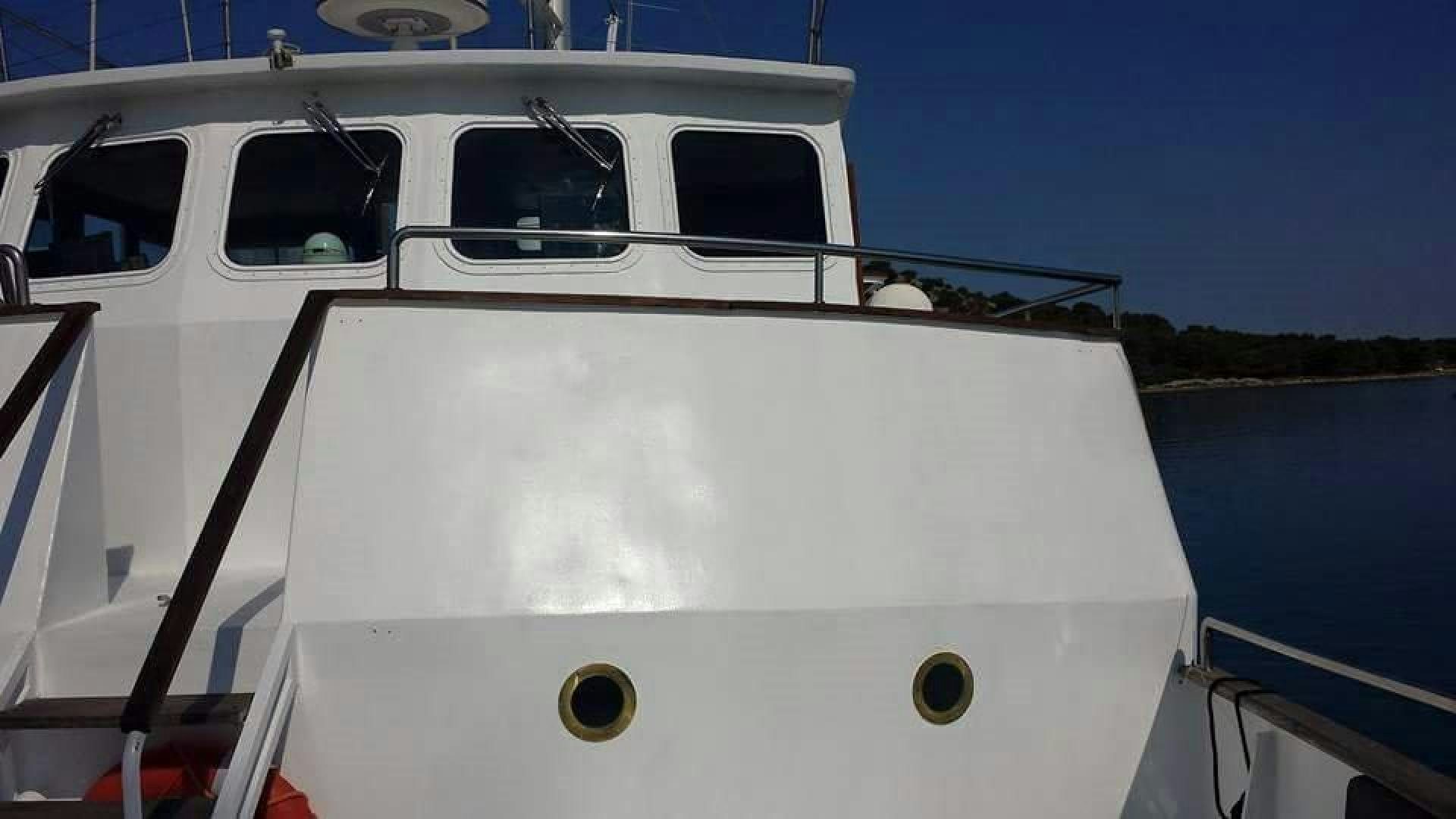 a boat on the water aboard EVA Yacht for Sale