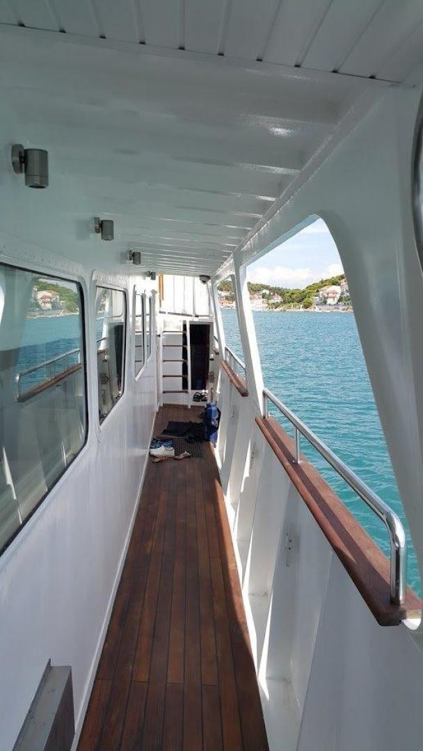 a boat on the water aboard EVA Yacht for Sale