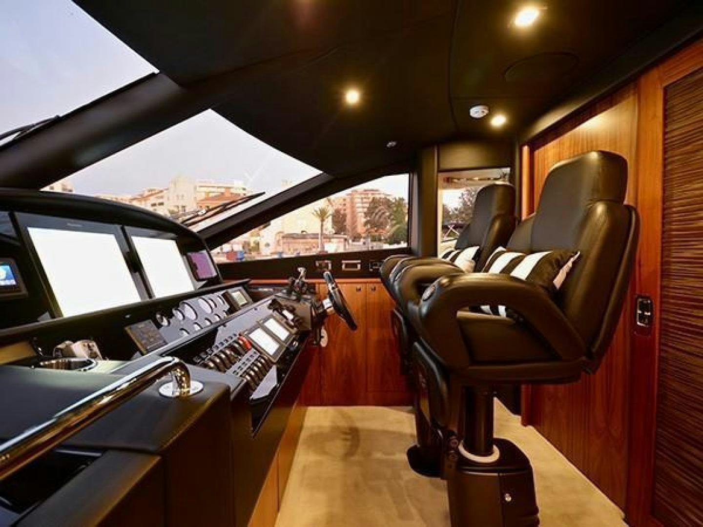 a car with a musical instrument aboard EXIMIUS Yacht for Sale