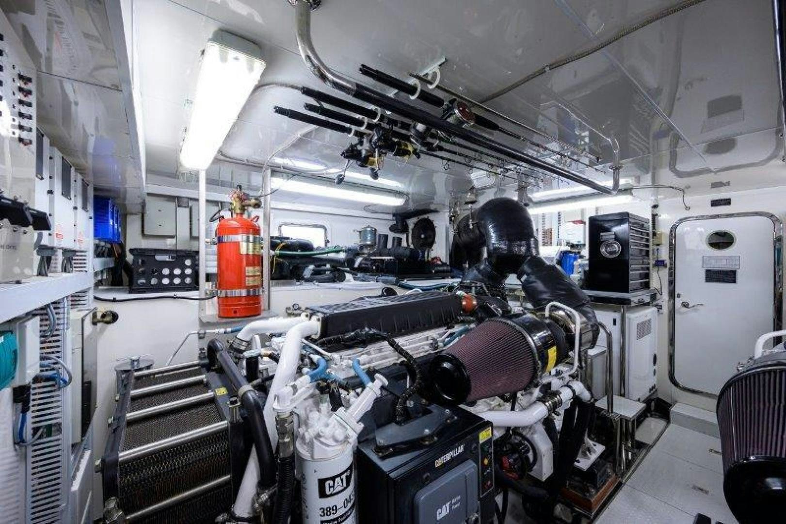 a machine in a factory aboard AMAZING GRACE Yacht for Sale