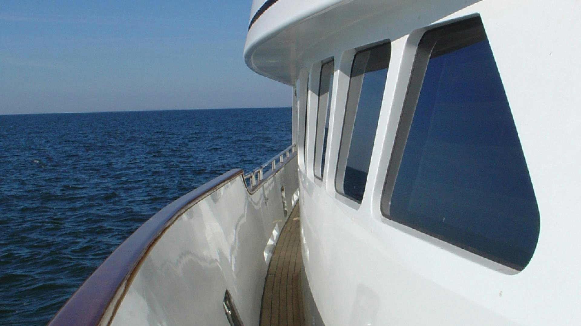 a boat on the water aboard DRIVEN Yacht for Sale