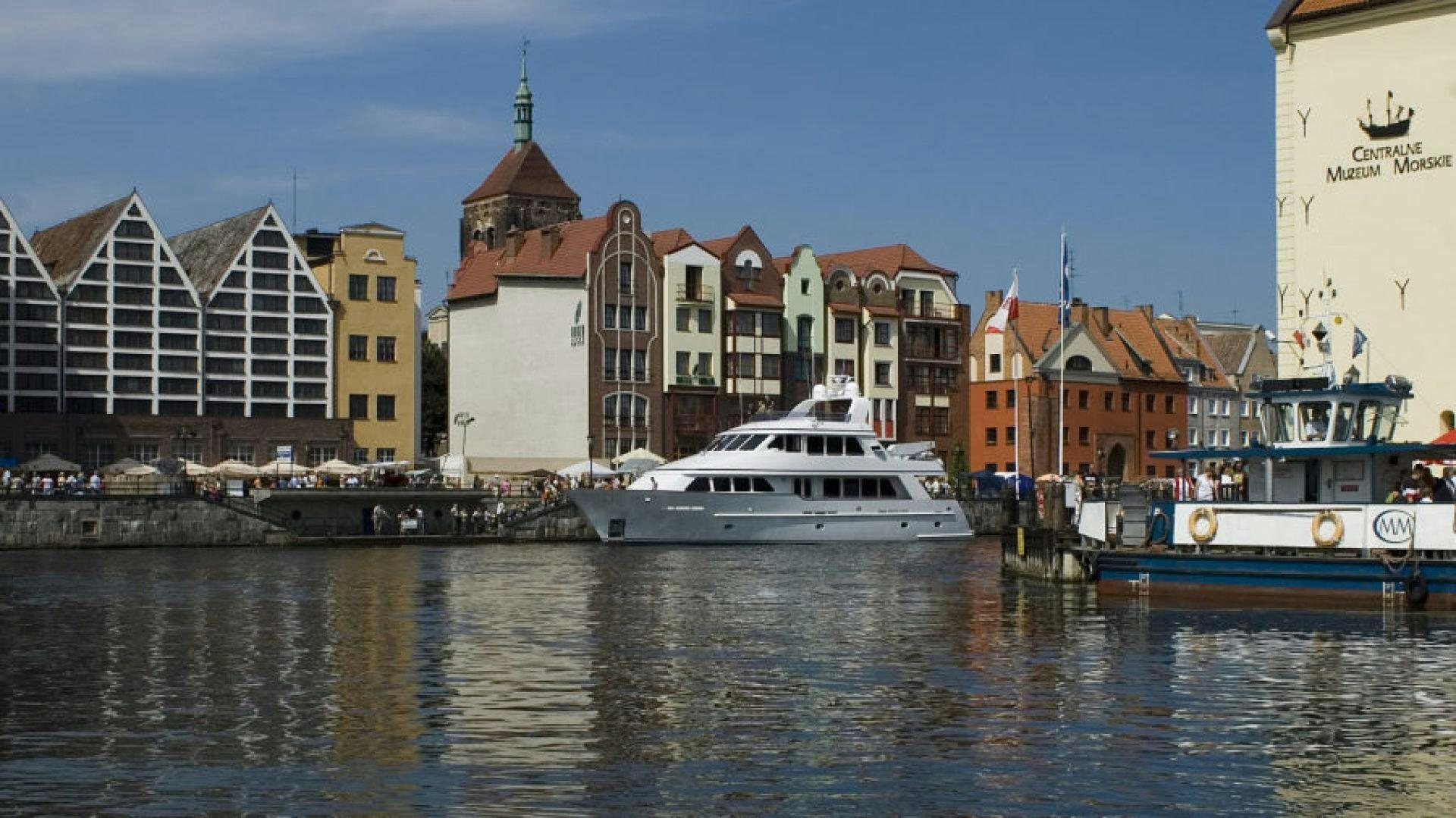 boats in the water aboard DRIVEN Yacht for Sale