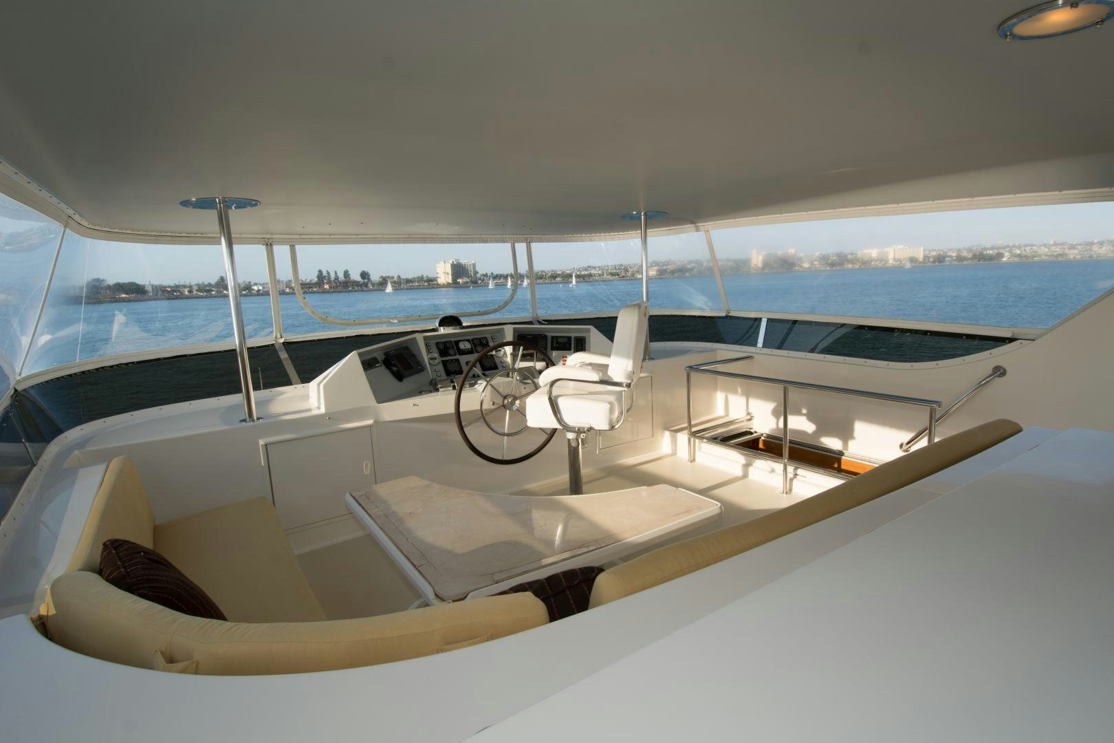 a boat on the water aboard WHISKEY DAWN Yacht for Sale