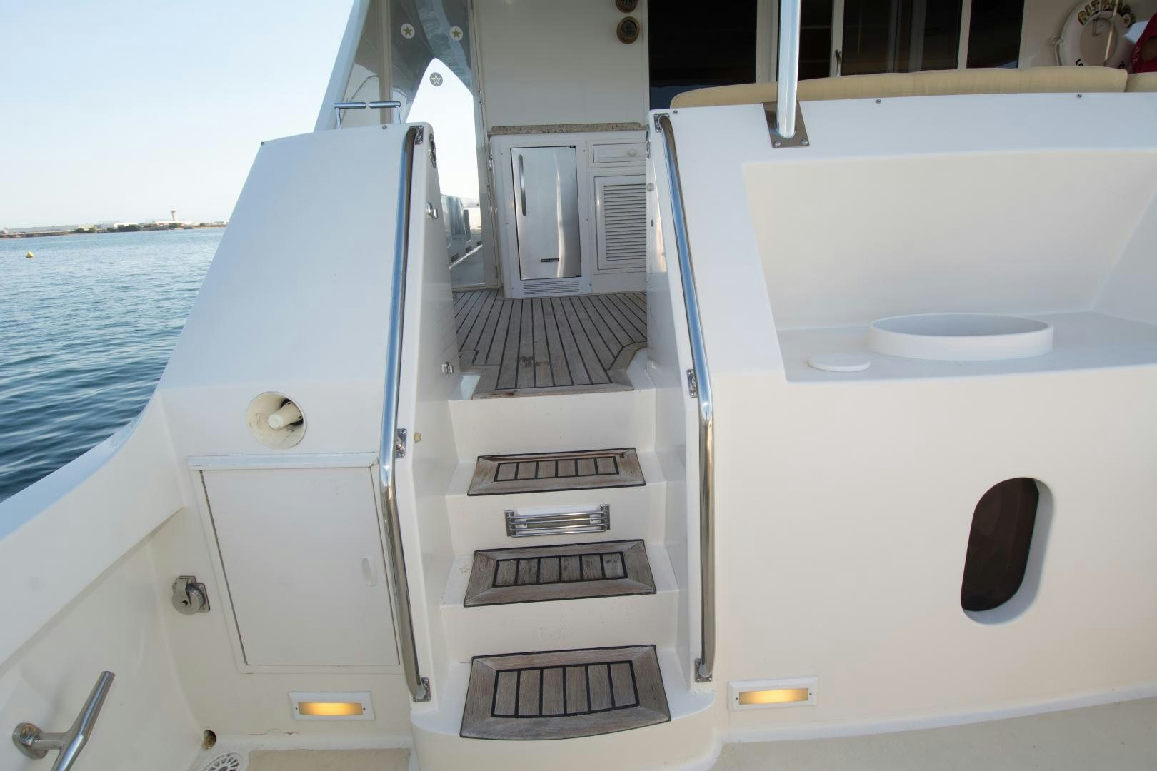 a white machine with a keypad aboard WHISKEY DAWN Yacht for Sale