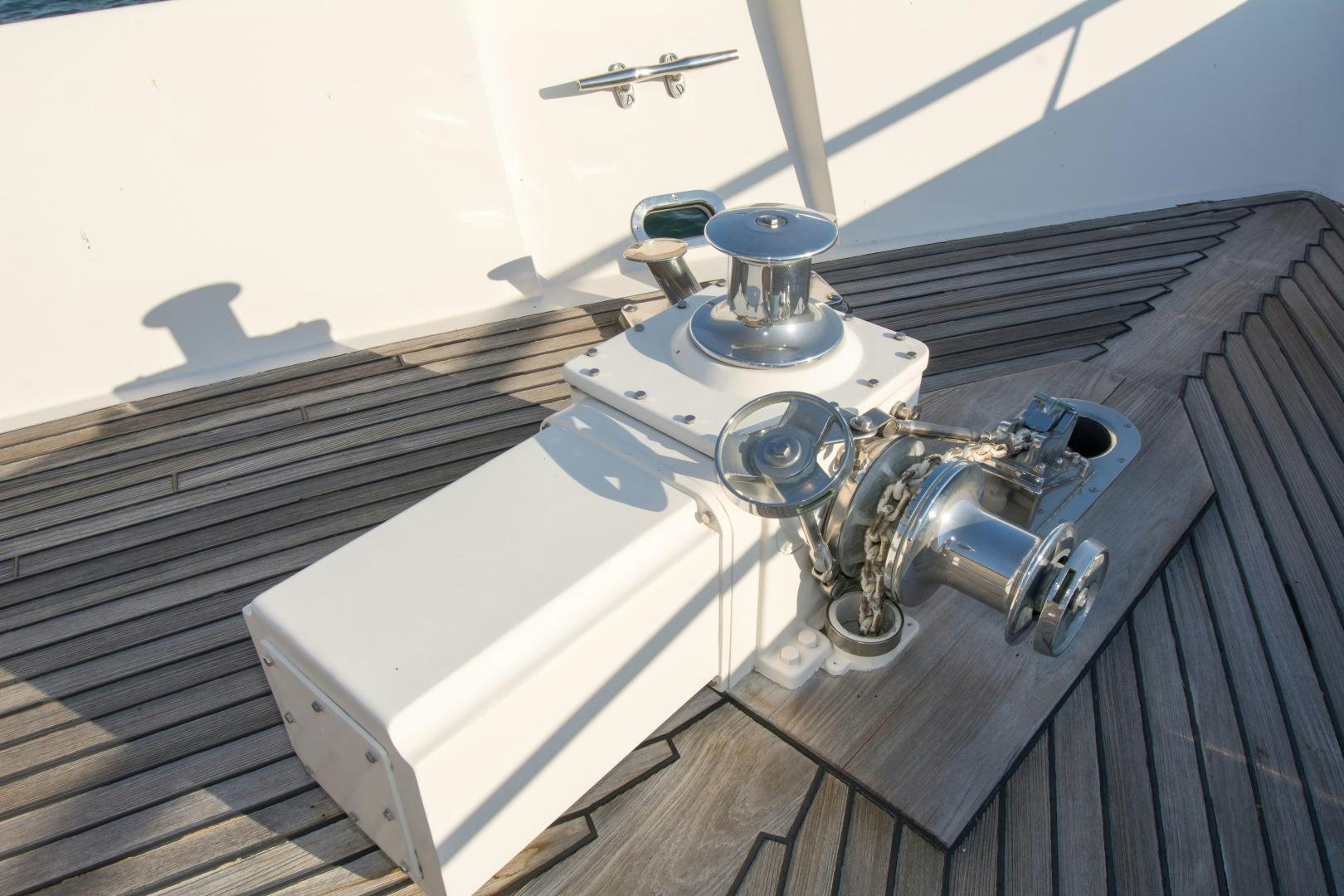 a machine on the roof aboard WHISKEY DAWN Yacht for Sale