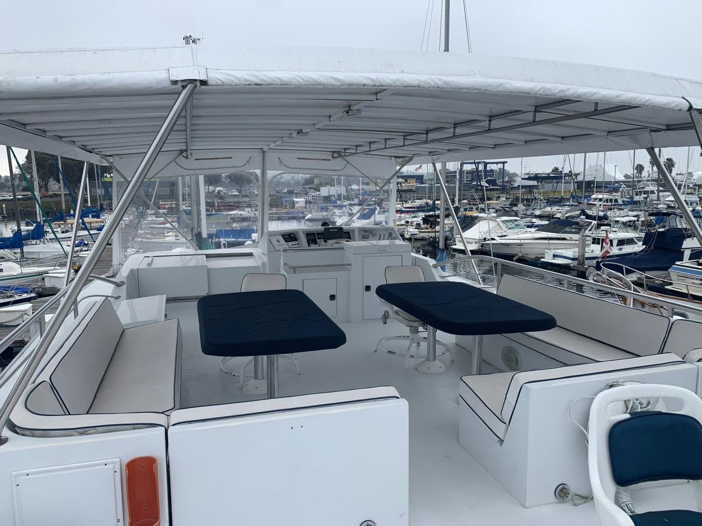 a boat on the water aboard REHAB Yacht for Sale