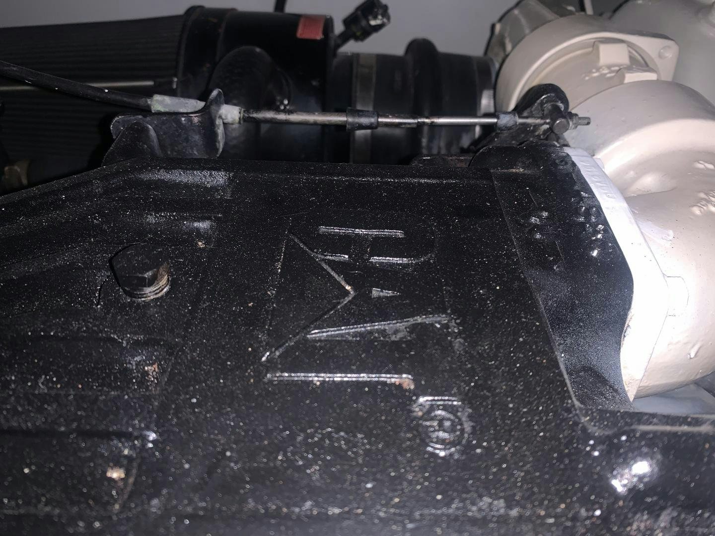 a car with a large black tire aboard REHAB Yacht for Sale