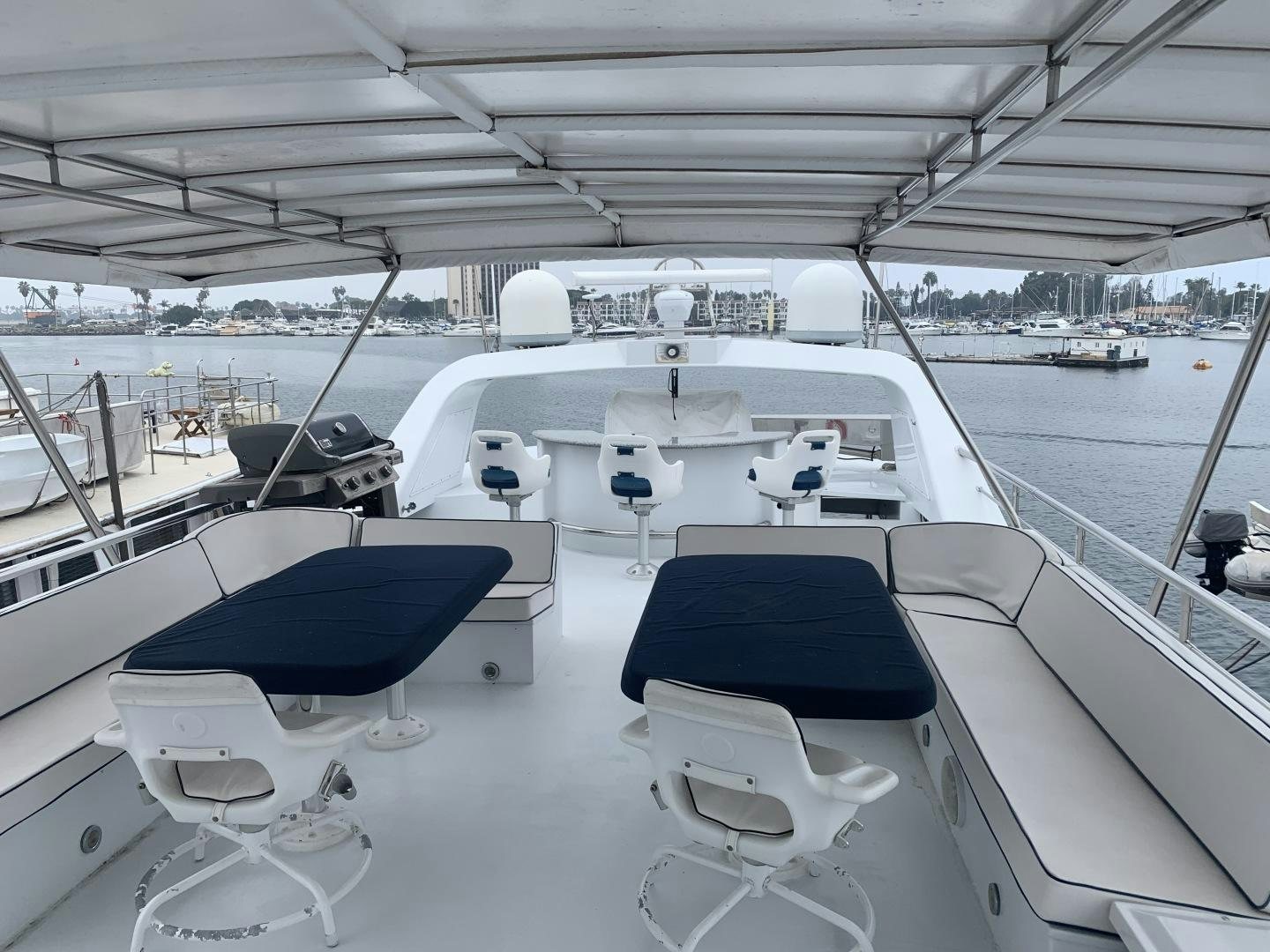 a boat on the water aboard REHAB Yacht for Sale