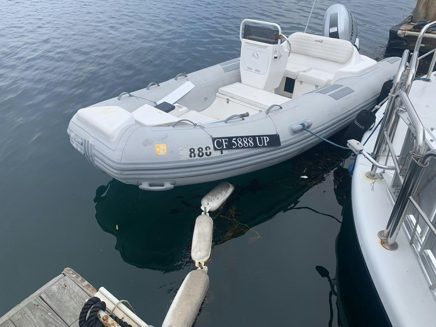 a boat on the water aboard REHAB Yacht for Sale