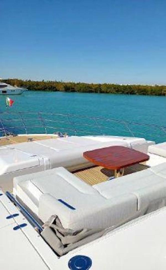 a boat on the water aboard NOMAD Yacht for Sale