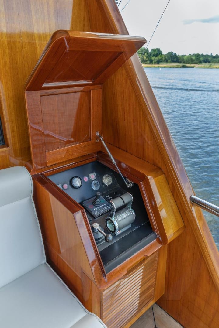 a boat with a radio in it aboard CATCH Yacht for Sale
