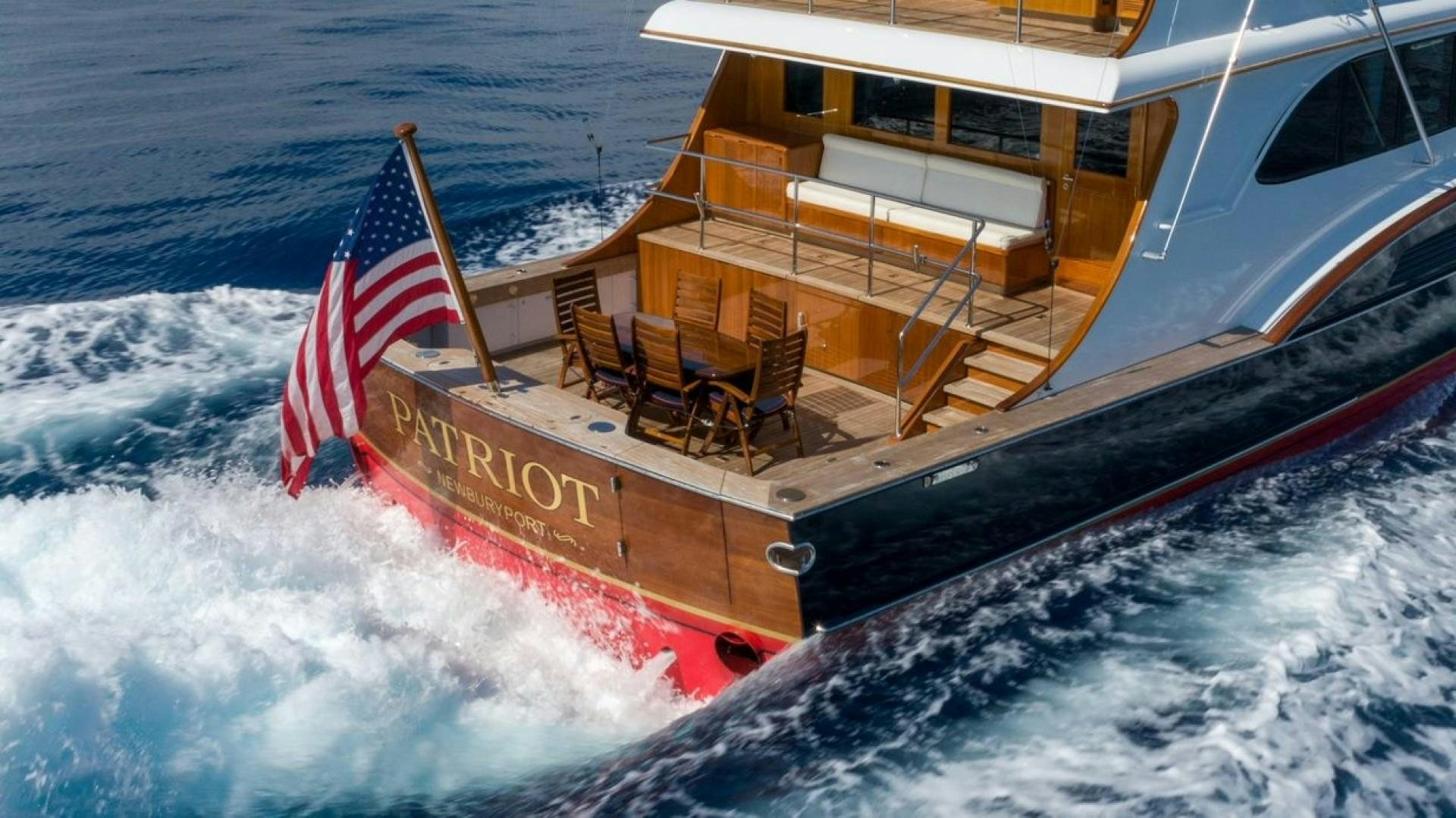 a boat on the water aboard CATCH Yacht for Sale