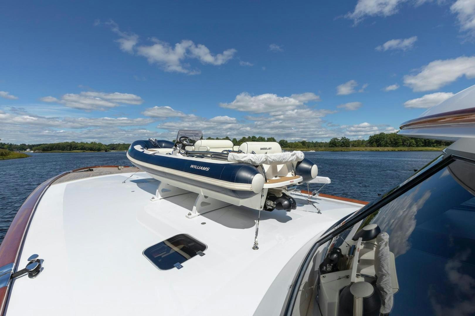a boat on the water aboard CATCH Yacht for Sale