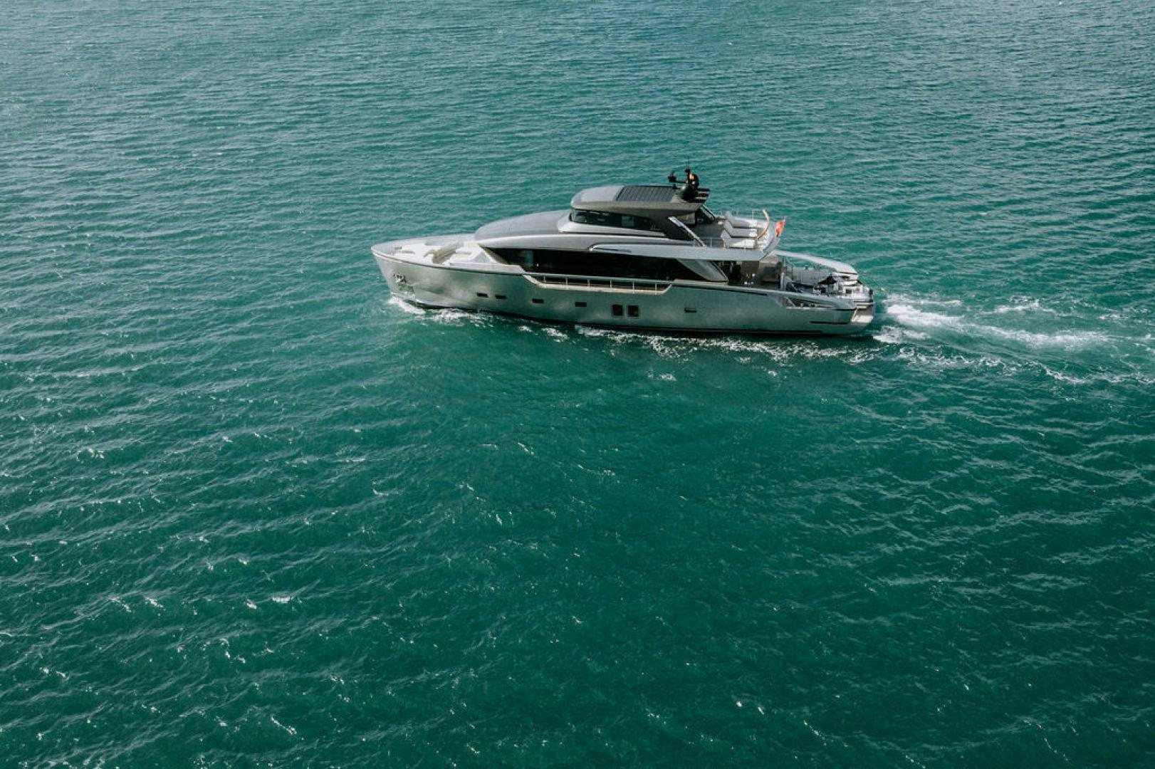 a boat in the water aboard ZAZZAZU II Yacht for Sale