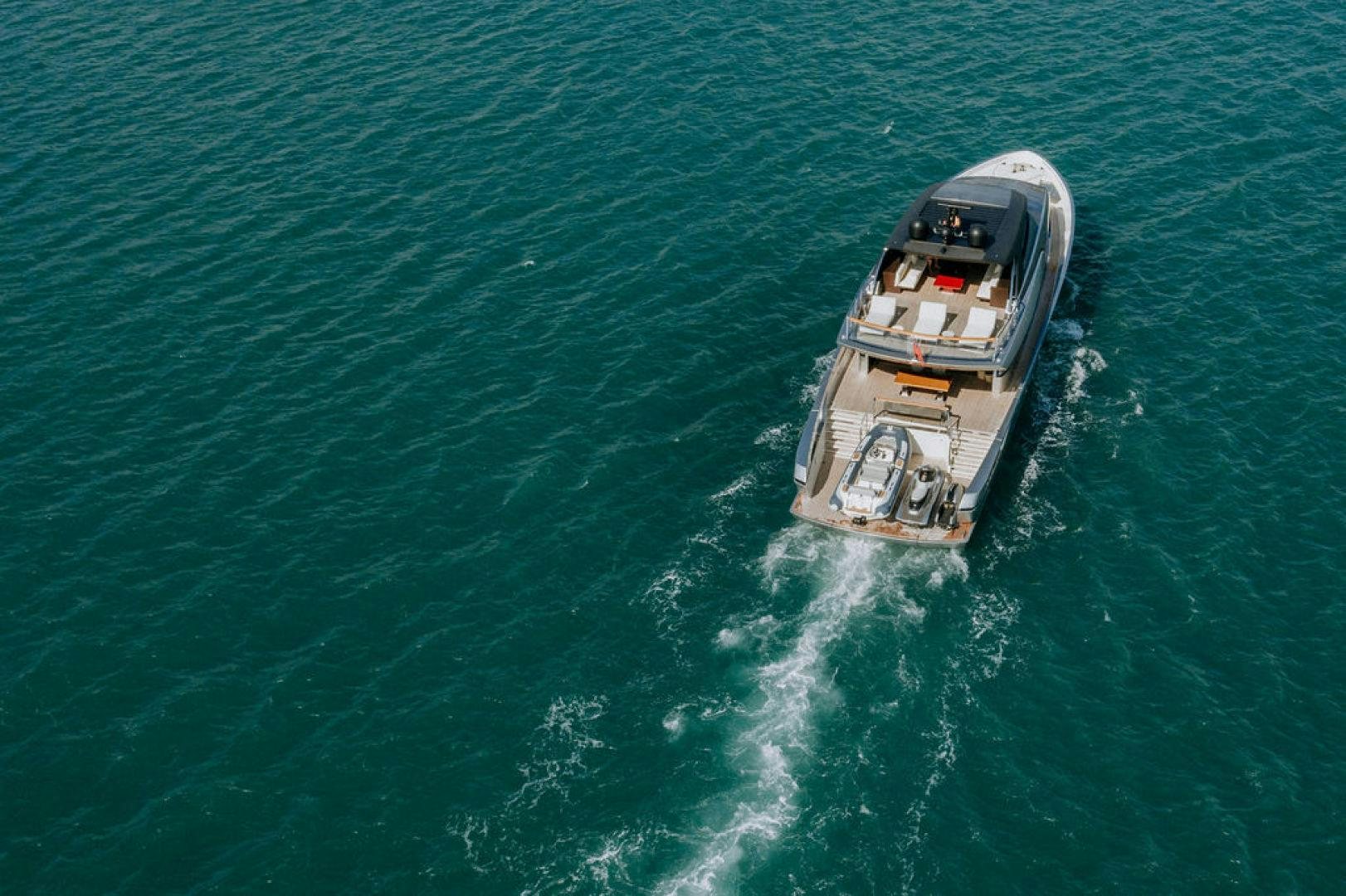 a ship in the water aboard ZAZZAZU II Yacht for Sale