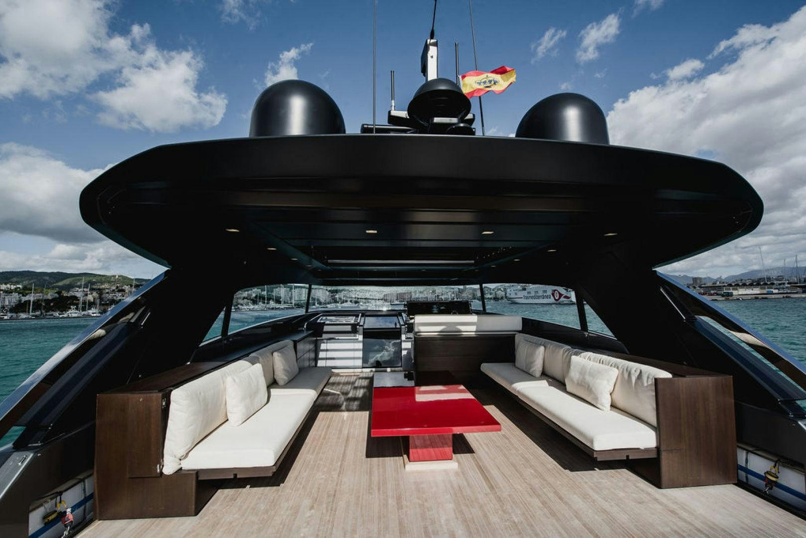 a boat on the water aboard ZAZZAZU II Yacht for Sale