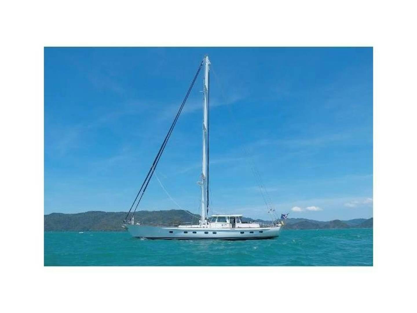 a boat on the water aboard ARIA Yacht for Sale