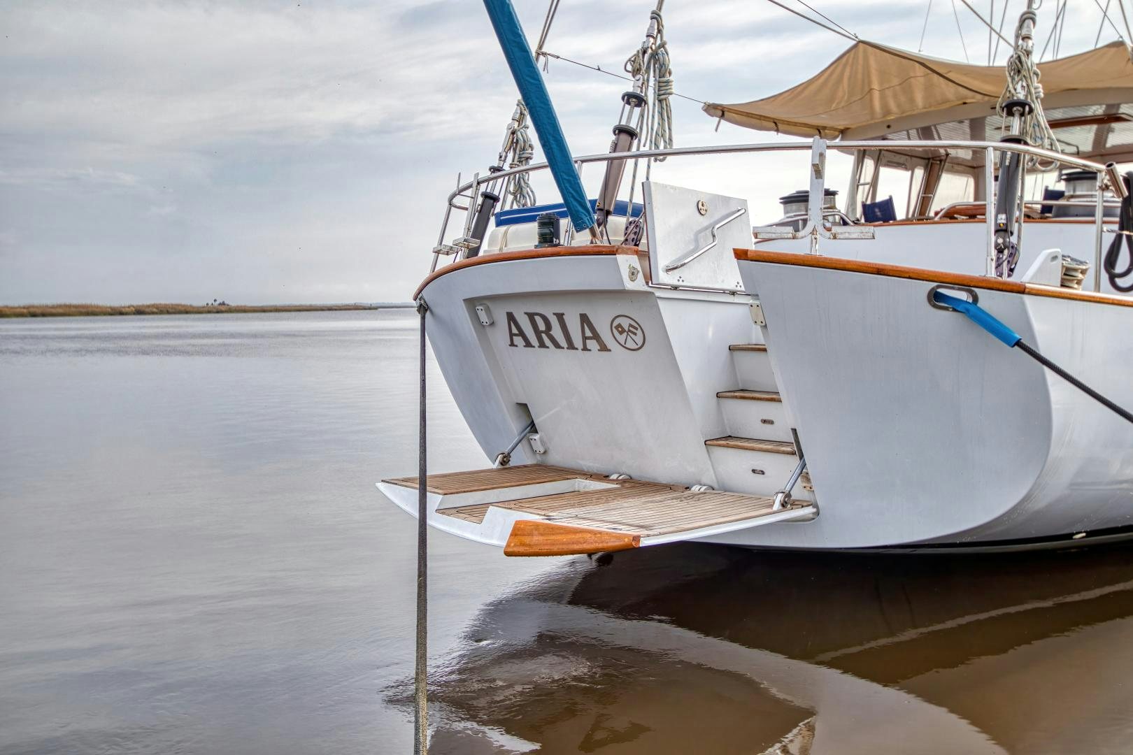 boats on the water aboard ARIA Yacht for Sale