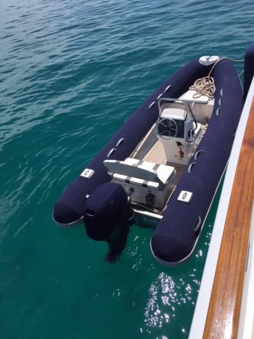 a boat in the water aboard ARIA Yacht for Sale