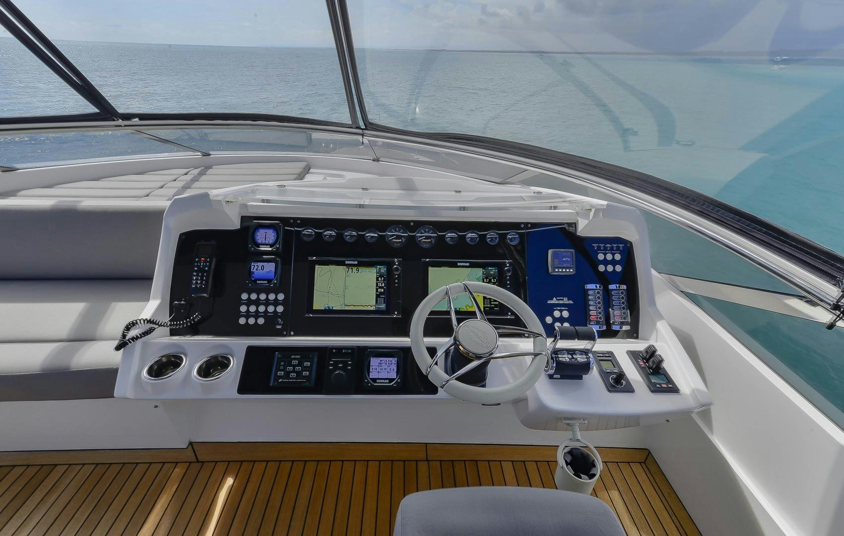inside of a boat aboard PURA VIDA Yacht for Sale