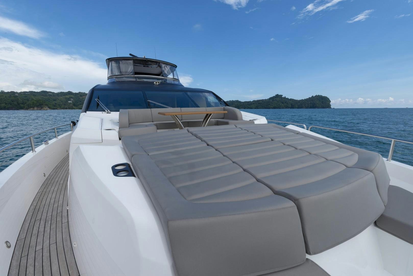 a boat on the water aboard PURA VIDA Yacht for Sale