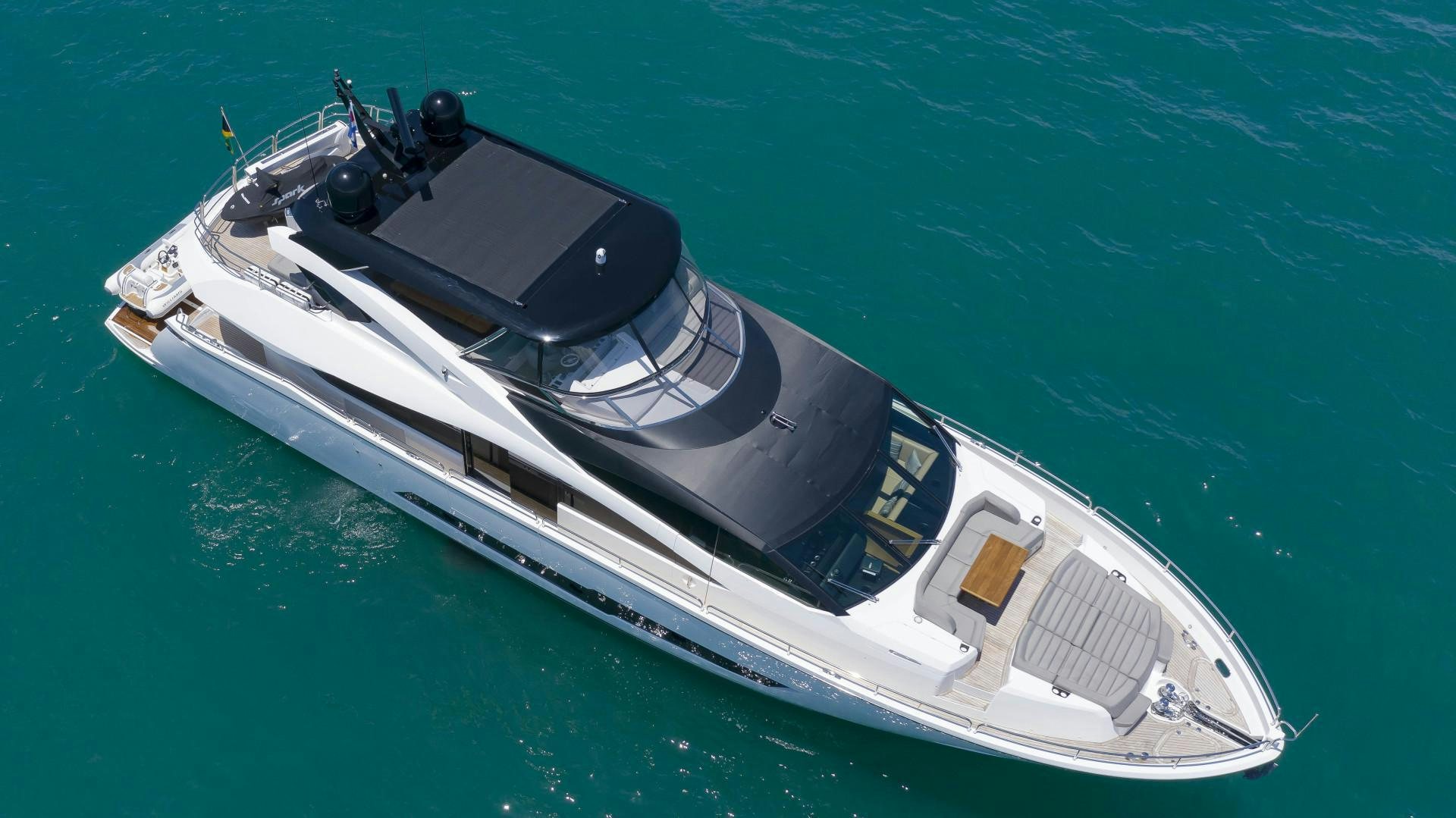 a boat on the water aboard PURA VIDA Yacht for Sale