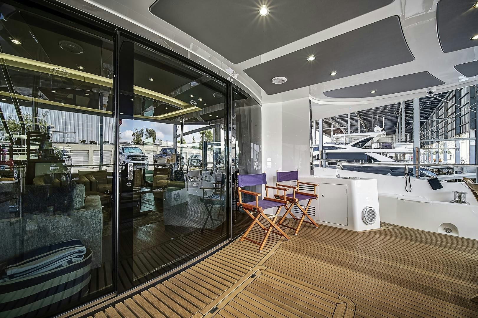 inside view of a building aboard 'S NOON SOMEWHERE Yacht for Sale