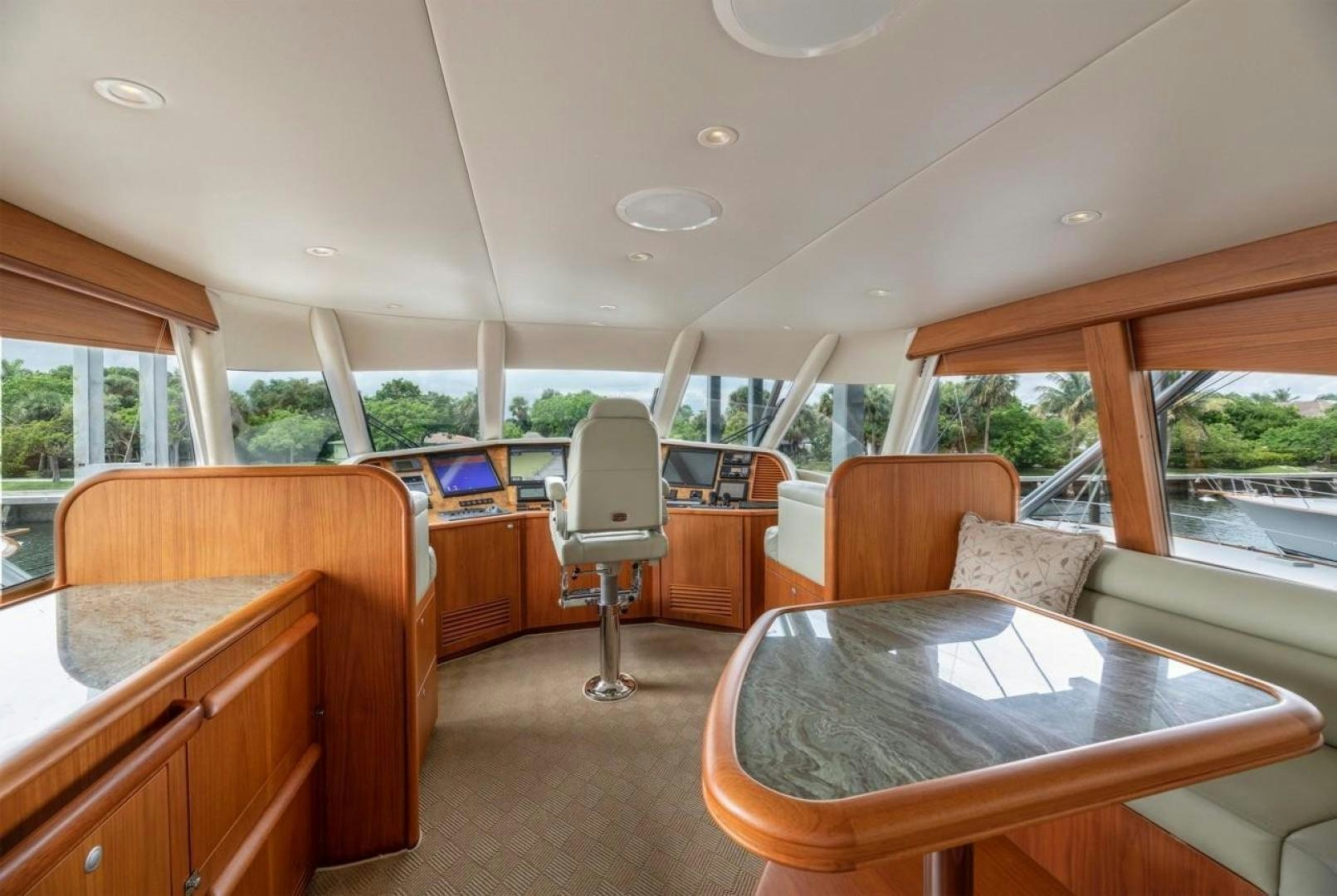 inside of a boat aboard DESTINY Yacht for Sale
