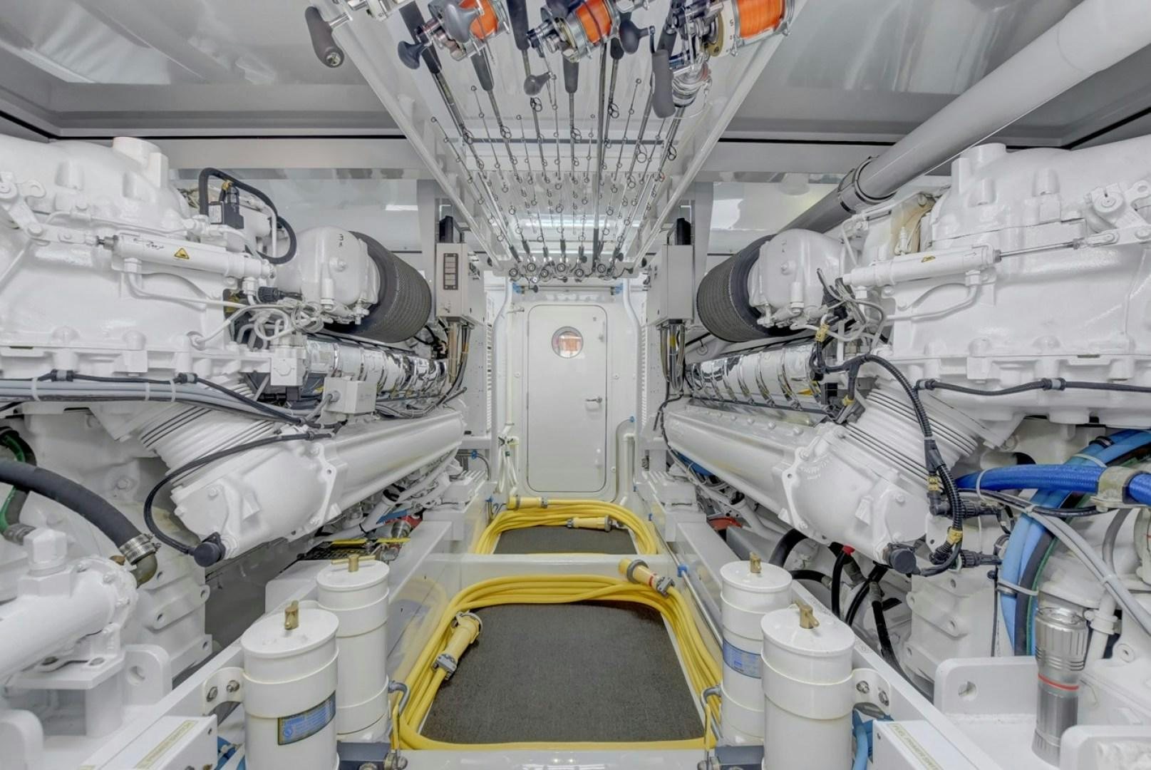 a close-up of a machine aboard III AMIGOS Yacht for Sale