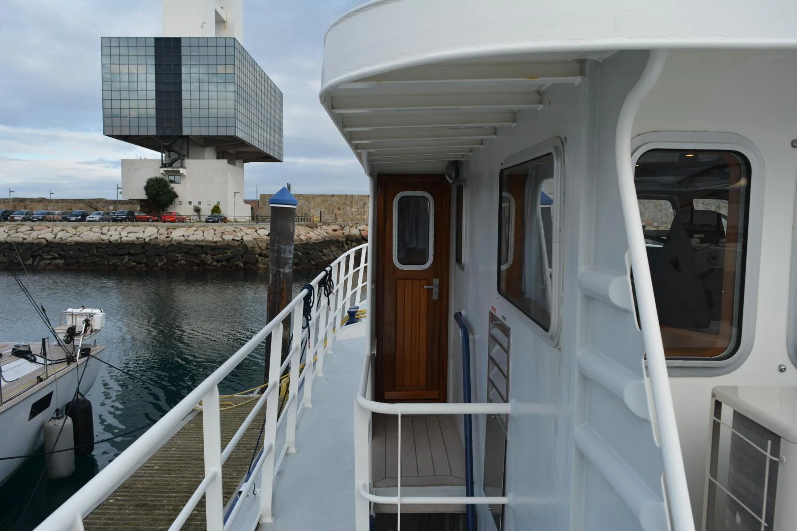 a boat on the water aboard ELENA Yacht for Sale